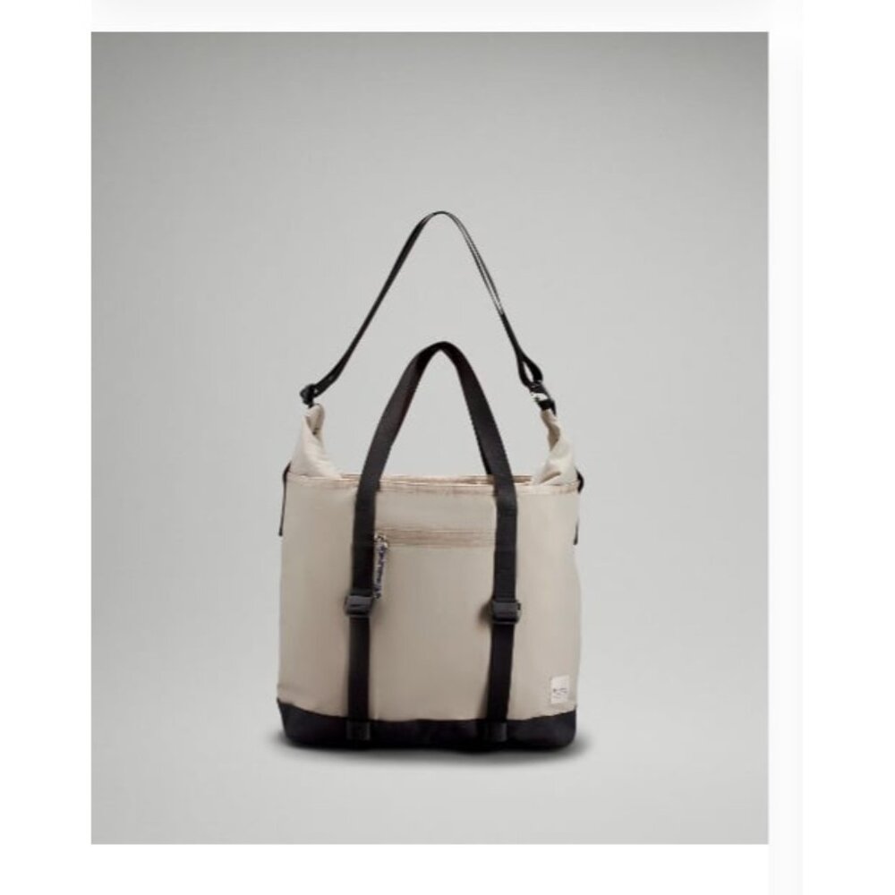 Authentic lululemon athletica double strap tote bag